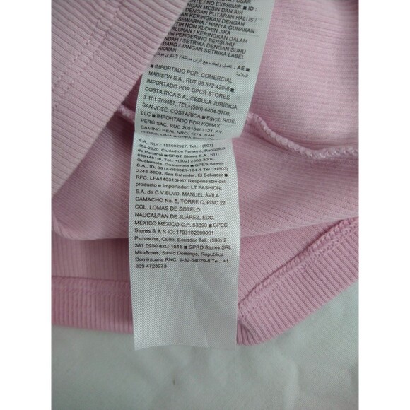 NWT Old Navy Pink Off The Shoulder Top Women Size XL pretty Eyelet Lace Ruffle - Picture 9 of 10